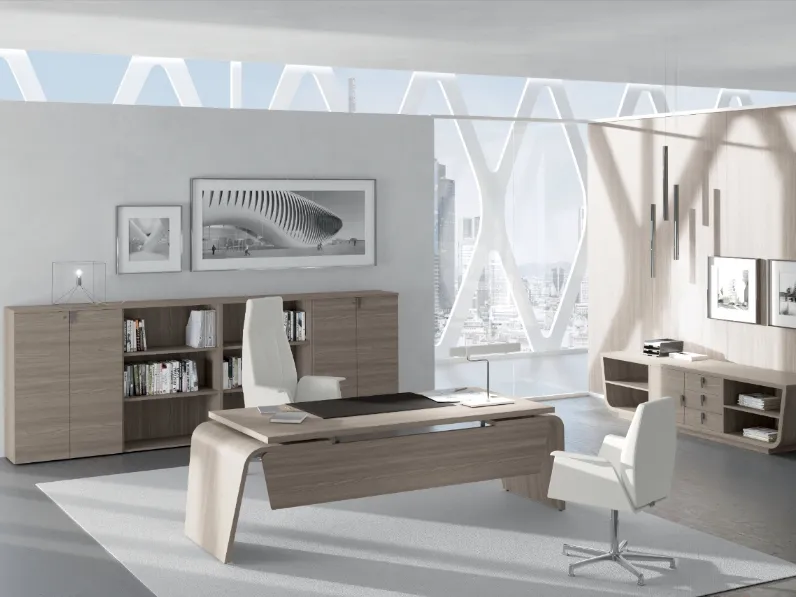 Scrivania Direzionale di design Larus di Della Rovere