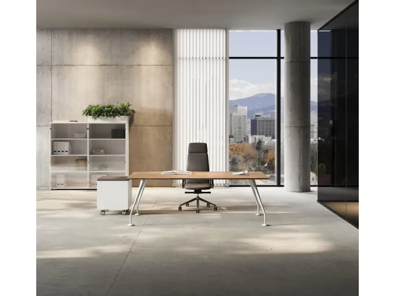 Scrivania direzionale Enosi di Las Mobili