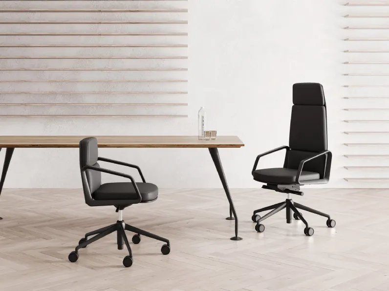 Poltrona direzionale Lead di Las Mobili