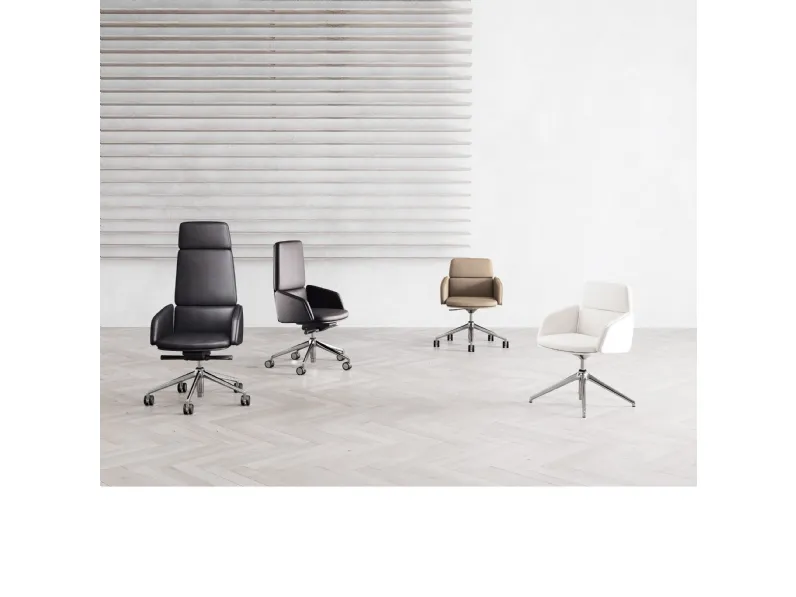 Poltrona direzionale Lead di Las Mobili