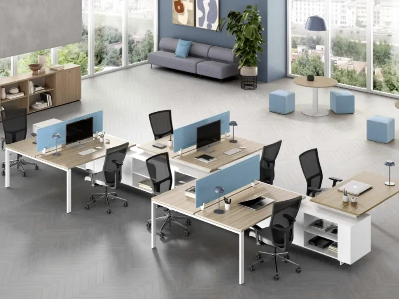 Scrivania Operativa Legodesk di Della Rovere