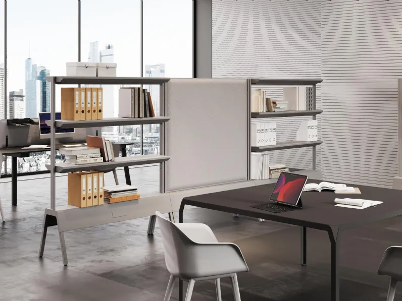Libreria divisoria Crossover di Steelbox