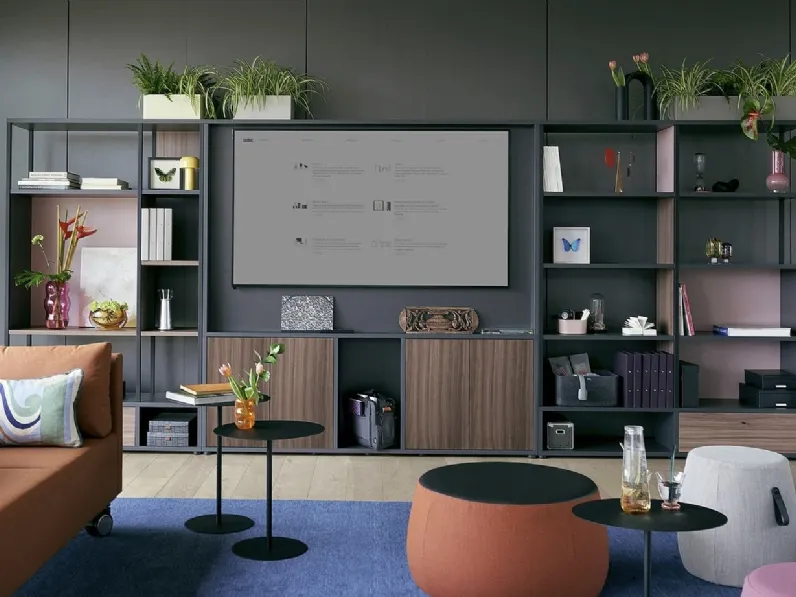 Libreria componibile Se:matrix  di Sedus