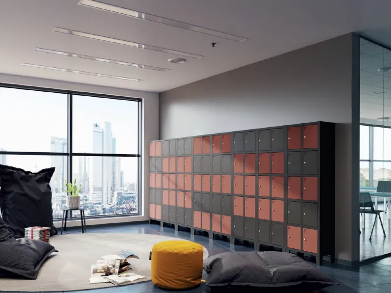 Mobile Ufficio Lockers 02 di Steelbox