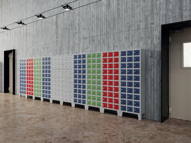 Mobile Ufficio Lockers 02 di Steelbox