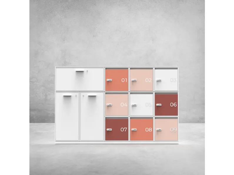 Mobile Ufficio Lockers Ubi 01 di Bralco