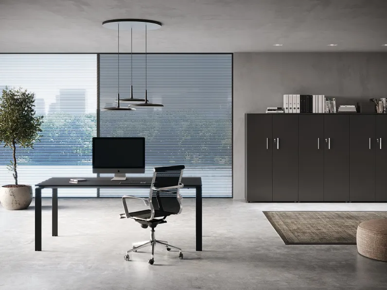 Scrivania Direzionale Loft Executive anello aperto di Colombini Office