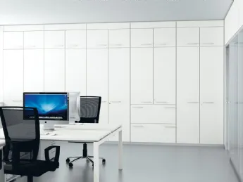 Logica parete divisoria attrezzata