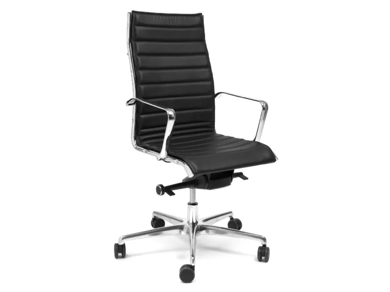 Poltrona Direzionale in pelle Louisiana di ApFactor