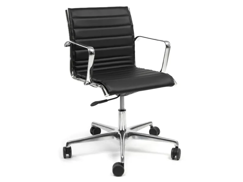 Poltrona Direzionale in pelle Louisiana di ApFactor