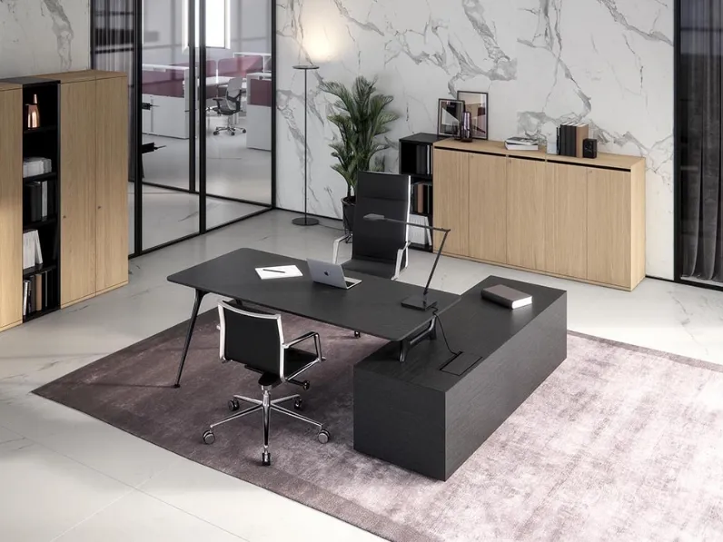 Scrivania direzionale P016 - Manager di Estel