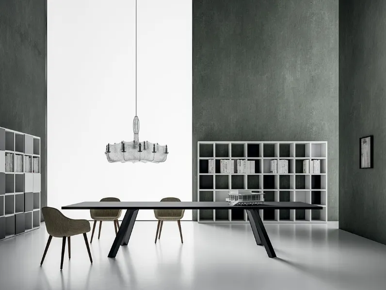 Scrivania per sala riunioni Meet Tavoli Direzionali DV990 in melaminico di DVO