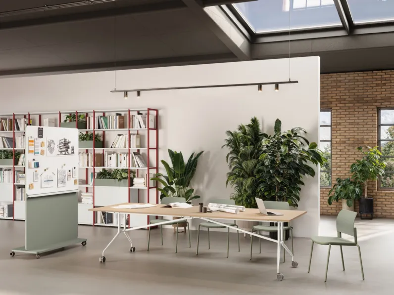 Scrivania operativa pieghevole Piego di Las Mobili