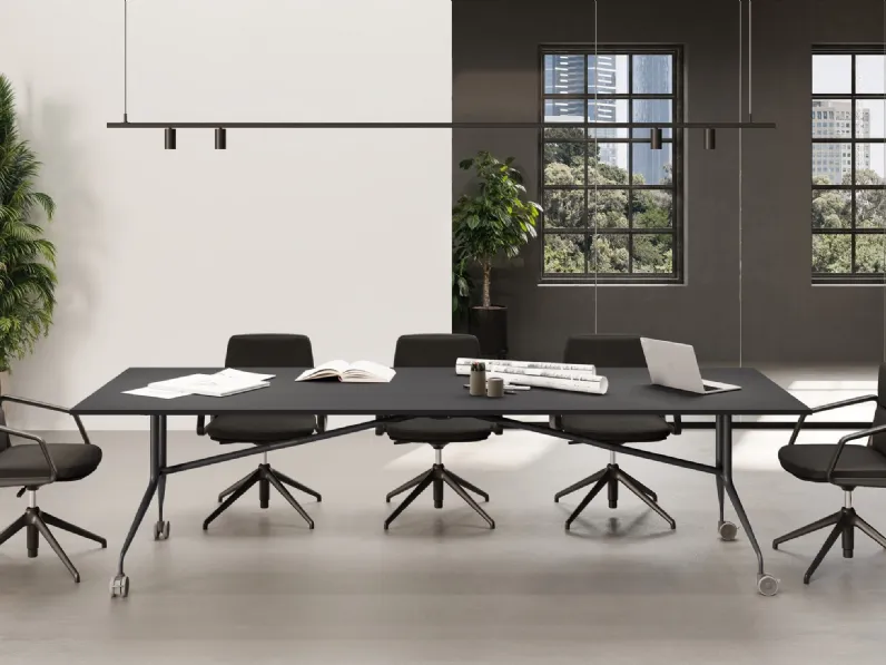 Scrivania operativa pieghevole Piego di Las Mobili