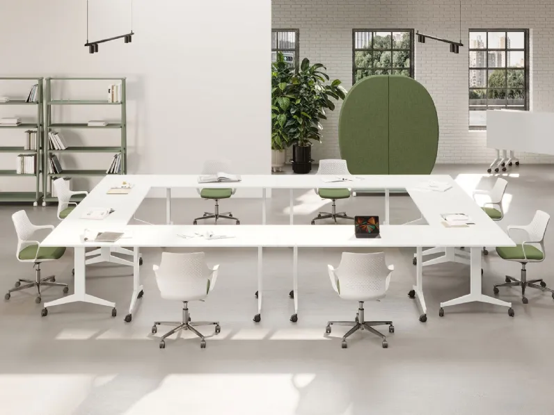 Scrivania operativa Chiudo richiudibile di Las Mobili