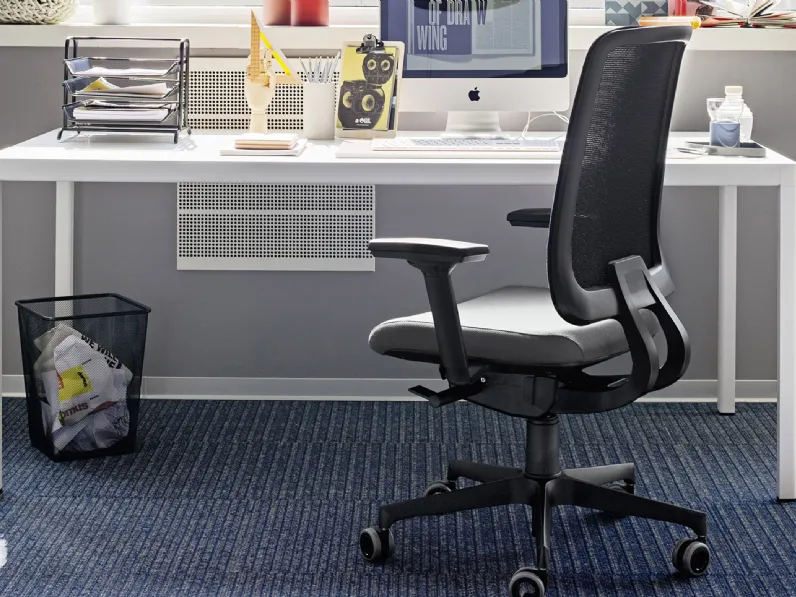 Sedia operativa ergonomica Tam di Milani