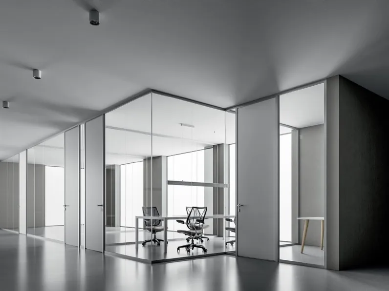 Parete divisoria Monovetro DV602 di DVO