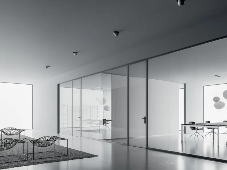 Parete divisoria Monovetro DV602 di DVO