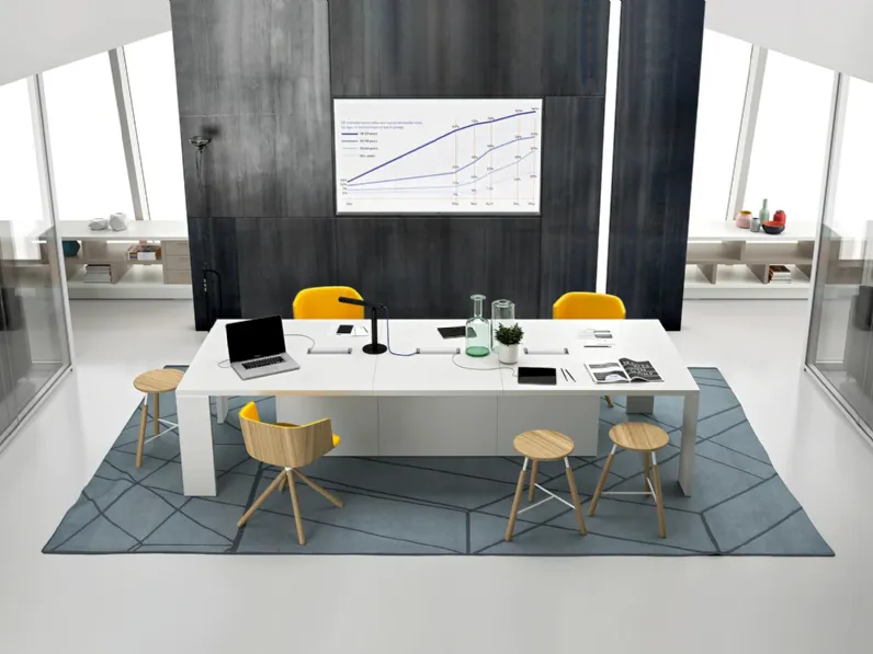 Scrivania direzionale Mood meeting di DoimOffice