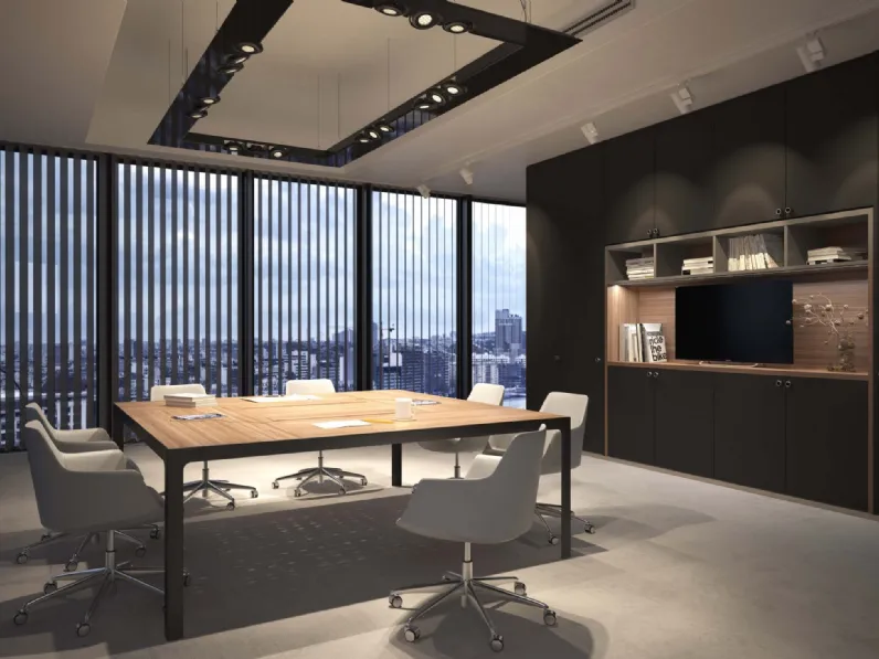 Scrivania operativa More 60 di Estel