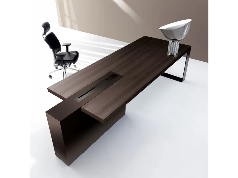 Scrivania Direzionale in noce  New Loop di IVM