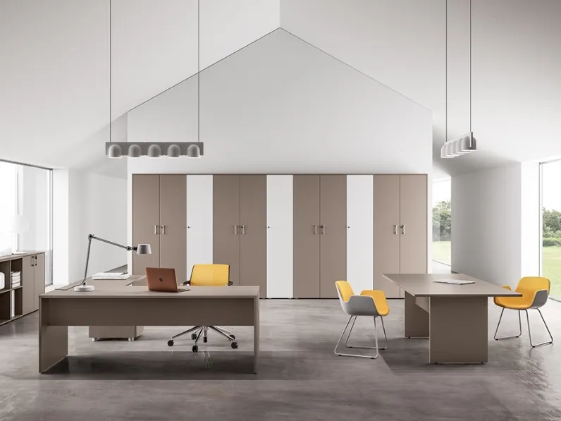 Scrivania Operativa Funny Fianco Legno di About Office