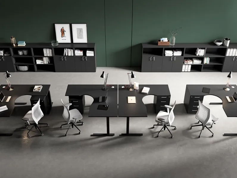 Scrivania Operativa Funny Gamba Csquare di About Office