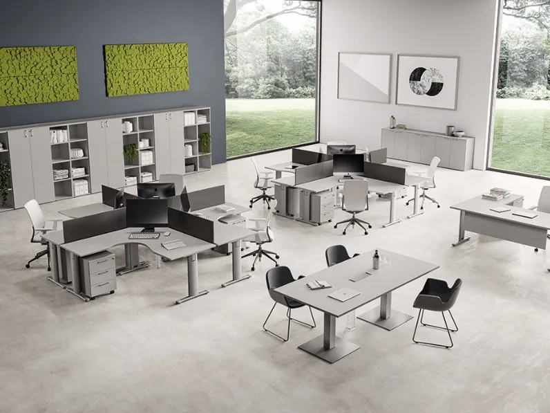 Scrivania Operativa Funny Gamba T di About Office