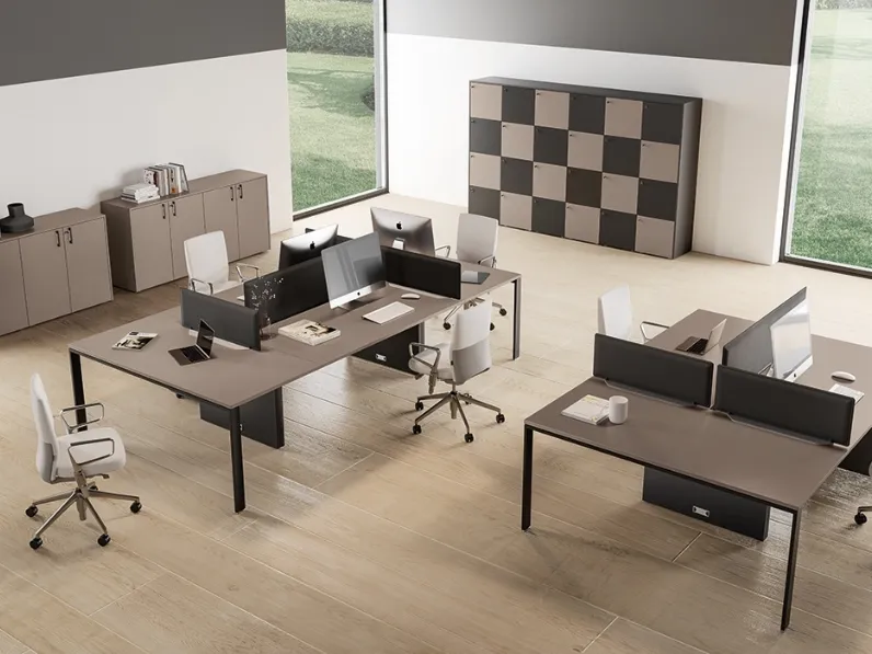 Scrivania Operativa Funny Gamba U di About Office