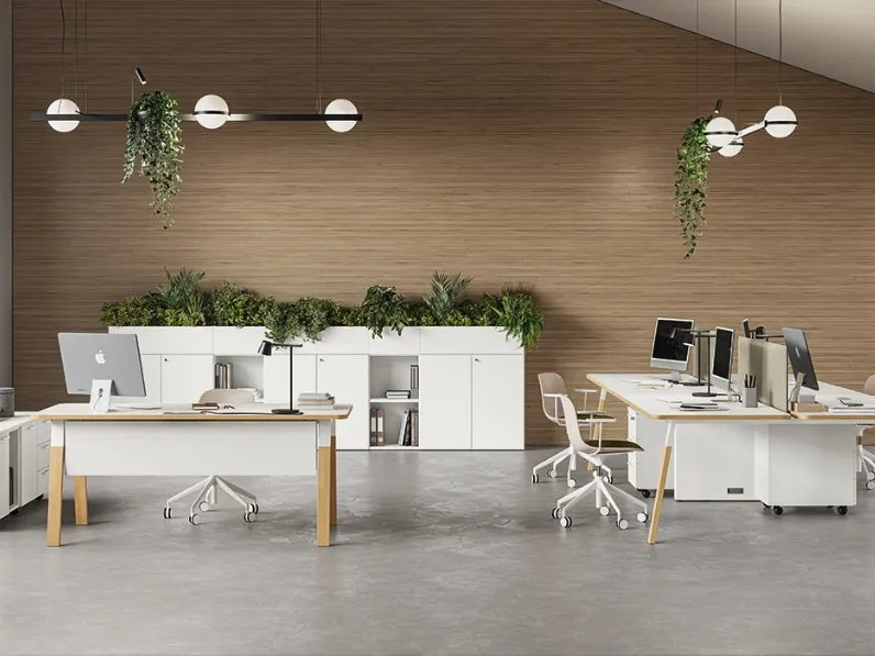 Scrivania Operativa Funny Yes Soft di About Office
