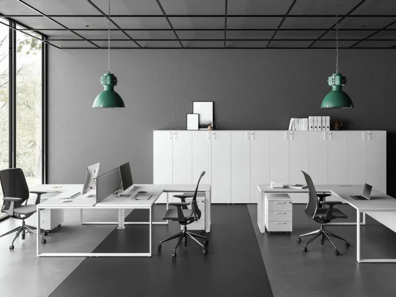 Scrivania Operativa Funny 2019 Gamba Anello di About Office