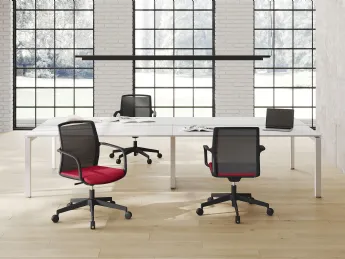 Seduta ospiti e attesa Troupe