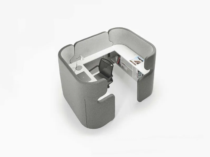 Scrivania operativa People Work di Milani