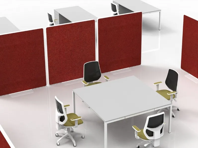 Parete divisoria Ufficio Po-Sto screen di Ultom