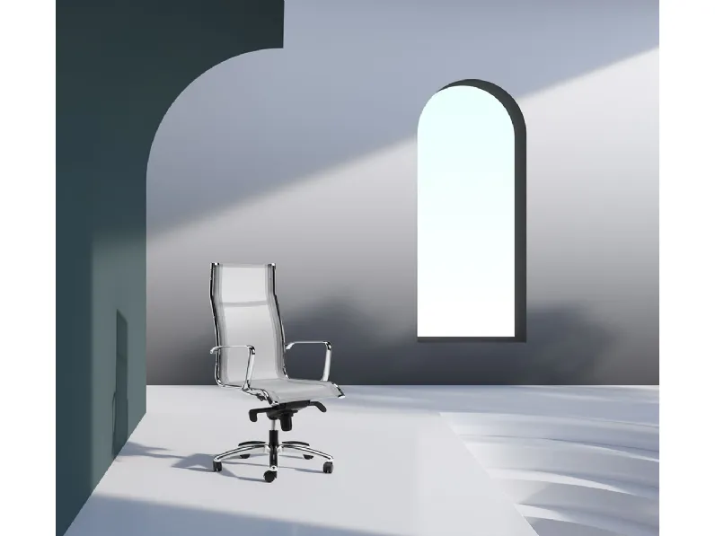 Poltrona direzionale Skynet di Elleci Office