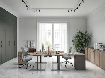 Scrivania Operativa Idea+ Tube