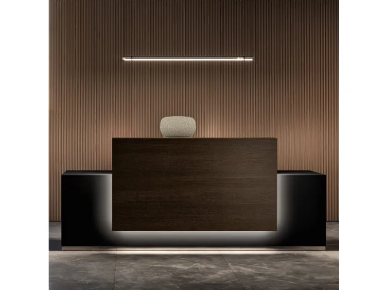 Reception Lux 02 in melaminico di Bralco
