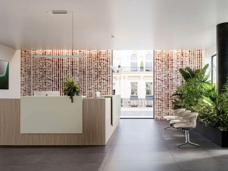 Bancone Reception Z2 di Quadrifoglio