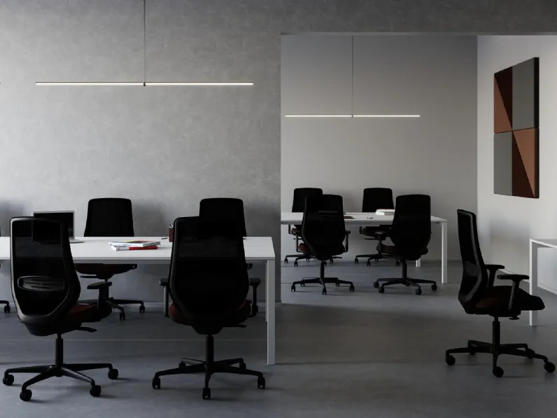 Seduta operativa in tessuto Ronda di Walco