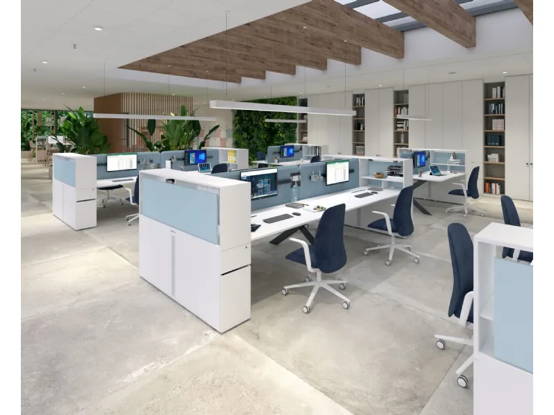 Scrivania Operativa Sant' Andrea in laccato di Estel