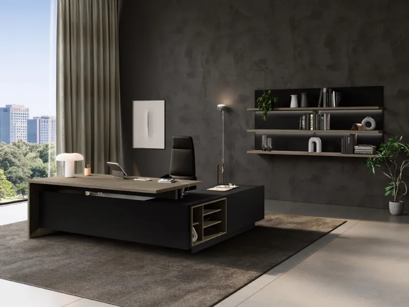 Scrivania direzionale Elite di Las Mobili