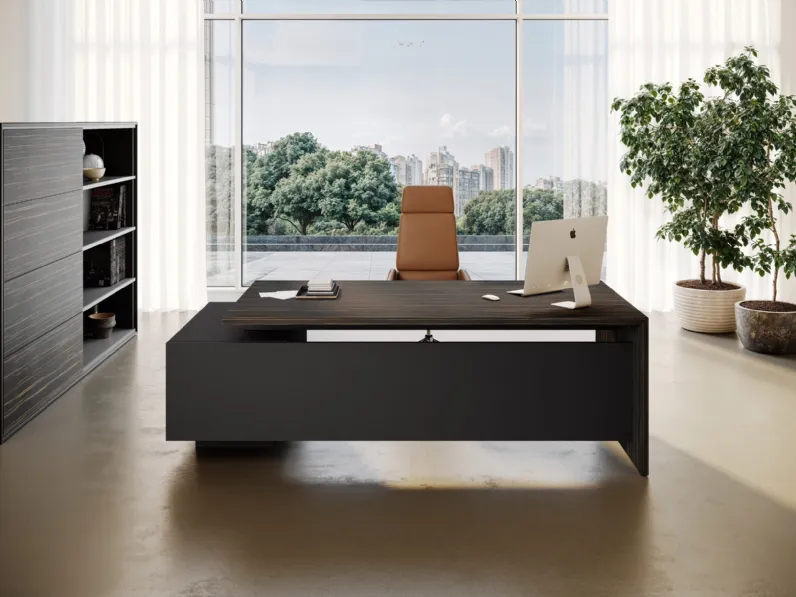 Scrivania direzionale Elite di Las Mobili