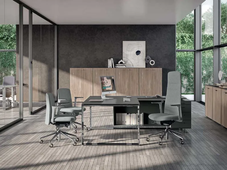 Scrivania Direzionale X7 di Quadrifoglio