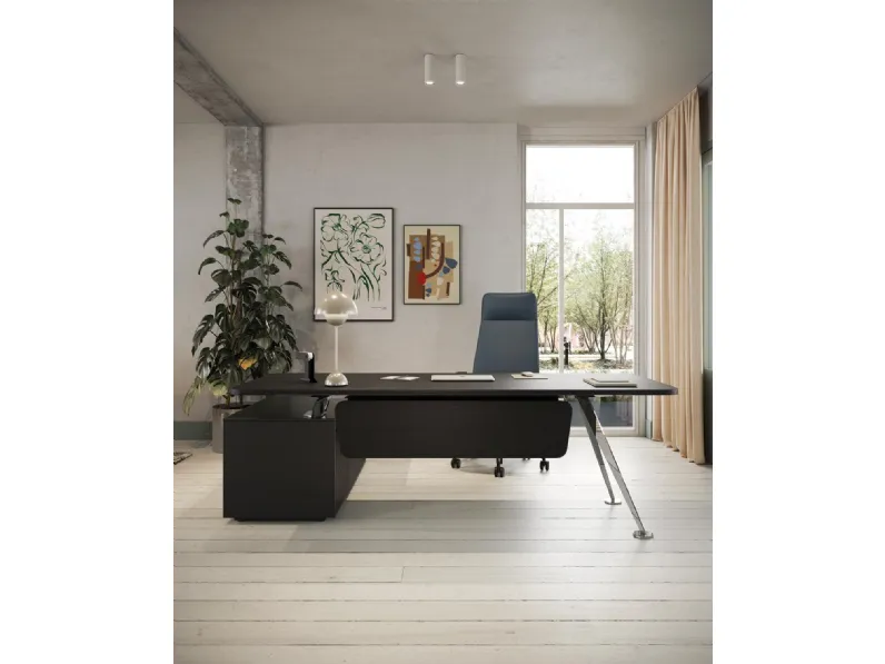 Scrivania Direzionale Spike di Frezza