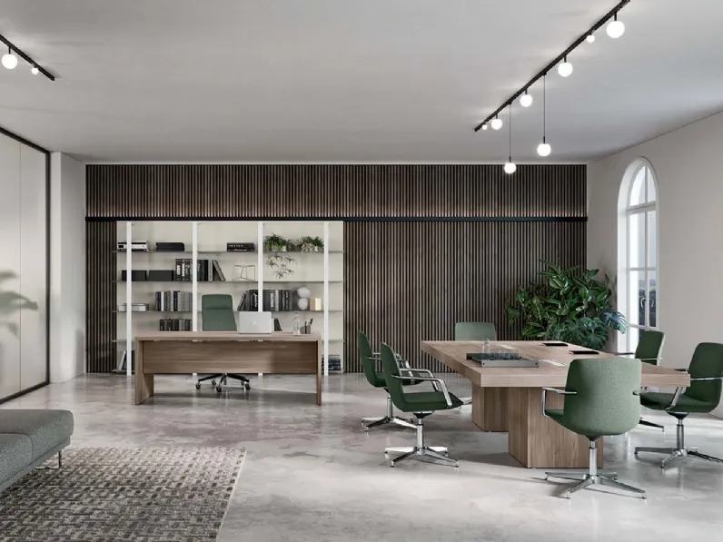 Scrivania Direzionale T45 di Quadrifoglio