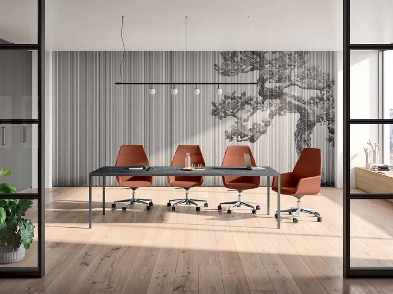 Scrivania Direzionale X6 di Quadrifoglio