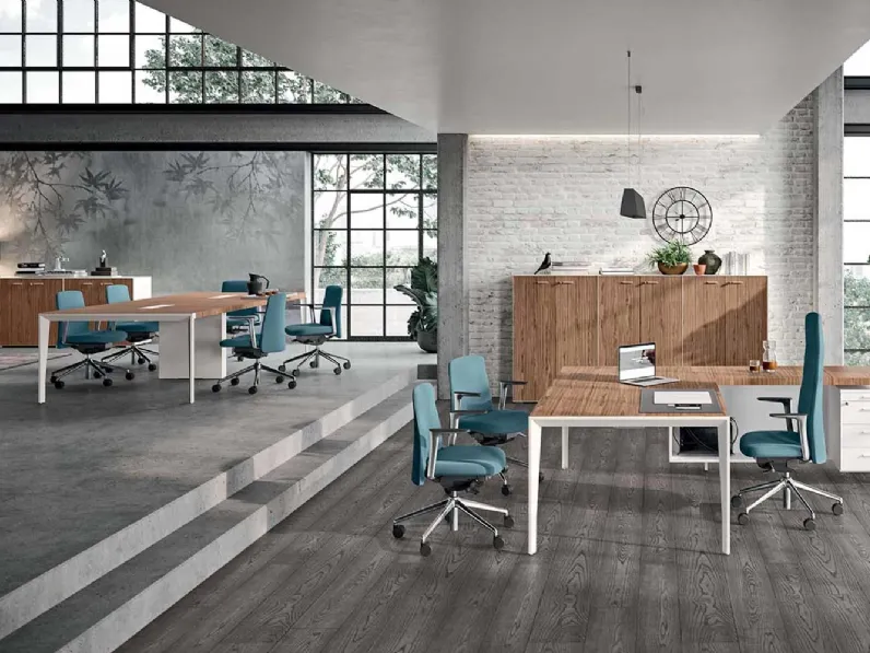 Scrivania Direzionale X9 di Quadrifoglio