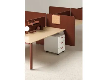 Scrivania operativa Glider