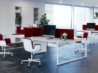 Scrivania Operativa Pop Square