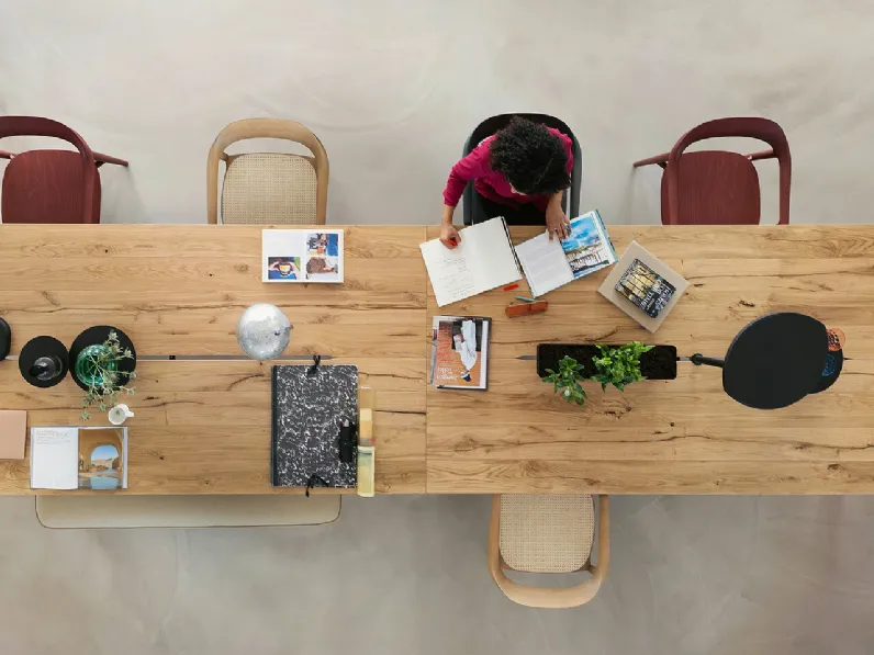 Scrivania Operativa Se:café team table di Sedus